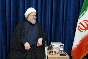 دیدار رئیس مجلس اعلای شیعیان لبنان و مفتی منطقه جبل عامل وقاضی منطقه بقاع و بعلبک با آیت‌ الله اراکی